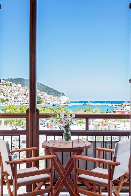 Akti Fine Rooms Skopelos Town Bagian luar foto